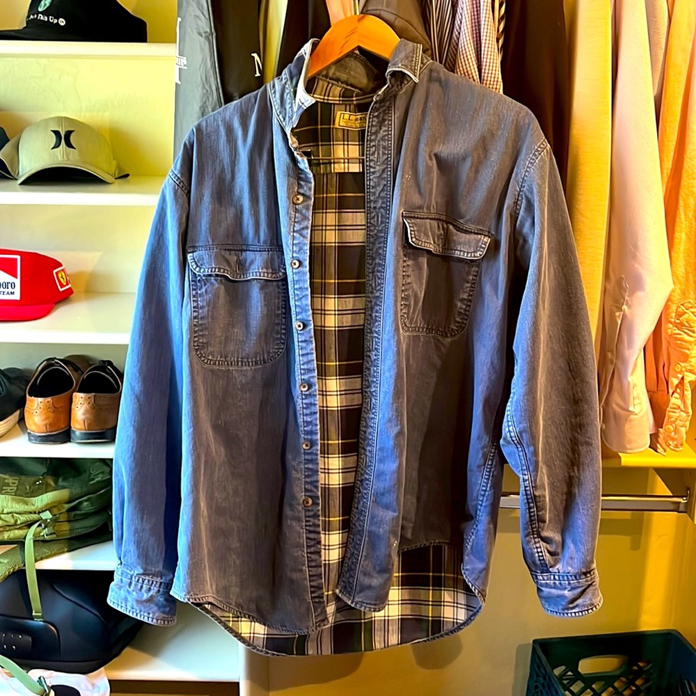 LL BEAN Button up Jacket